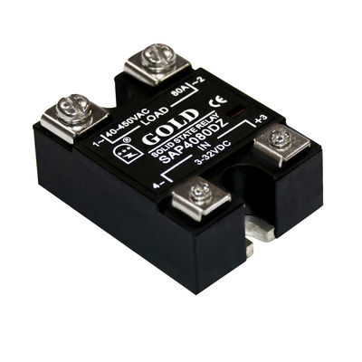 電子工学LEDの表示器40 - 530VAC 100A AC SSRリレー